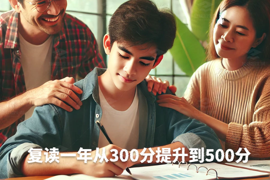 复读一年从300分提升到500分，真的可以吗？全面解析提分策略与成功经验